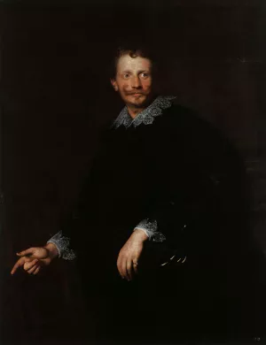 Portrait of a Genoese Nobleman Oil painting by Sir Anthony Van Dyck