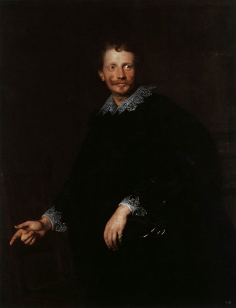 Main Product Photo of Portrait of a Genoese Nobleman Painting by Sir Anthony Van Dyck