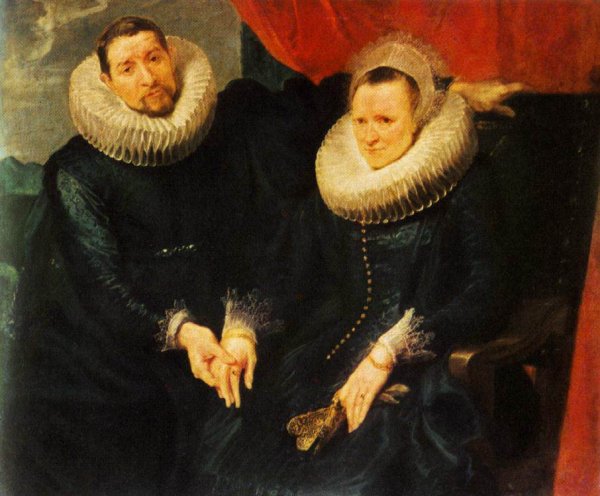 Main Product Photo of Portrait of a Married Couple Painting by Sir Anthony Van Dyck