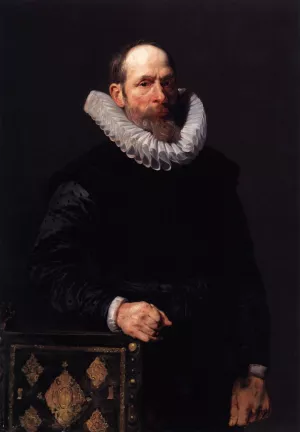 Portrait of an Old Man by Sir Anthony Van Dyck Oil Painting