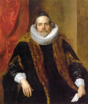 Portrait of Jacques Le Roy by Sir Anthony Van Dyck Oil Painting