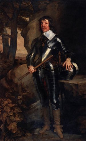 Portrait of James Hamilton by Sir Anthony Van Dyck Oil Painting