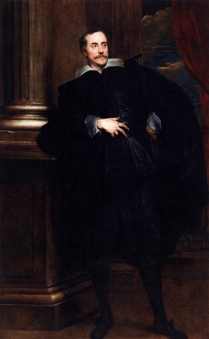 Portrait of Marcello Durazzo by Sir Anthony Van Dyck Oil Painting