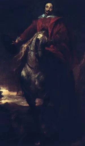 Portrait of the Painter Cornelis de Wae Oil painting by Sir Anthony Van Dyck