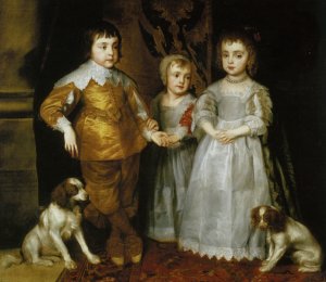 Portrait of the Three Eldest Children of Charles I