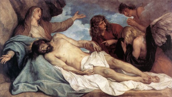 Main Product Photo of The Lamentation of Christ Painting by Sir Anthony Van Dyck
