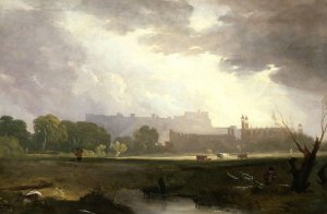 Windsor from Eton by Sir Augustus Wall Callcott Oil Painting