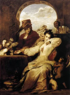 Josephine and the Fortune-Teller by Sir David Wilkie - Oil Painting Reproduction
