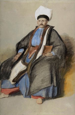 Portrait of Abram Jacob Messir Oil painting by Sir David Wilkie