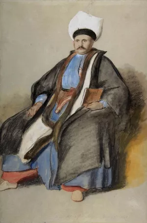 Portrait of Abram Jacob Messir by Sir David Wilkie Oil Painting