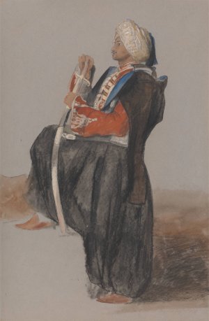 The Dragoman of Mr. Moore, English Consul at Beyrout by Sir David Wilkie Oil Painting