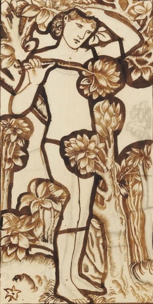 Adam by Sir Edward Coley Burne-Jones Oil Painting