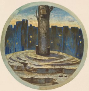 Arbor Tristis by Sir Edward Coley Burne-Jones Oil Painting