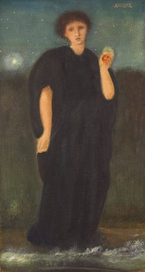Ariadne by Sir Edward Coley Burne-Jones Oil Painting