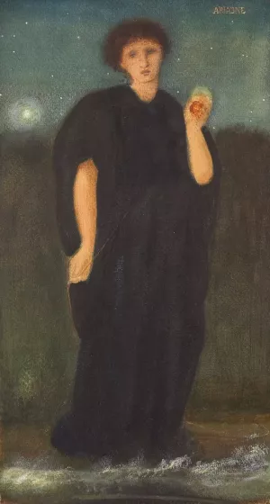 Ariadne by Sir Edward Coley Burne-Jones Oil Painting