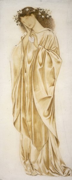 Ariadne by Sir Edward Coley Burne-Jones Oil Painting