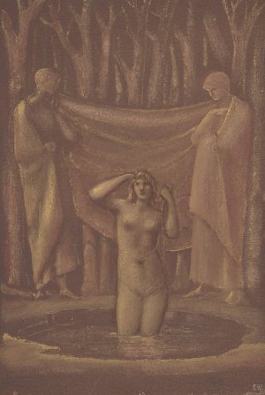 Bath of Venus by Sir Edward Coley Burne-Jones Oil Painting