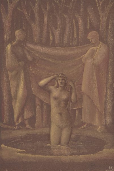 Bath of Venus  by Sir Edward Coley Burne-Jones - Hand-Painted Oil Painting Reproduction
