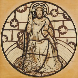 Christ in Majesty by Sir Edward Coley Burne-Jones Oil Painting