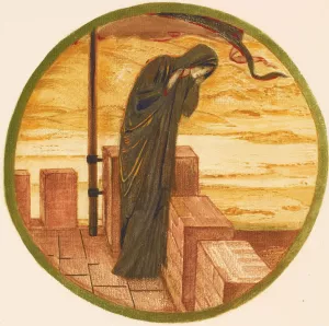 Comes he not by Sir Edward Coley Burne-Jones Oil Painting