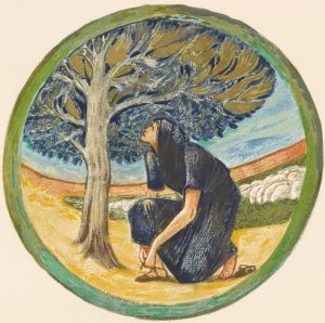 Fire Tree by Sir Edward Coley Burne-Jones Oil Painting