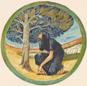 Fire Tree by Sir Edward Coley Burne-Jones Oil Painting