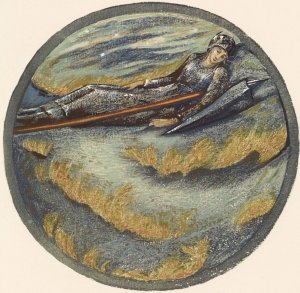 Flame Heath by Sir Edward Coley Burne-Jones Oil Painting