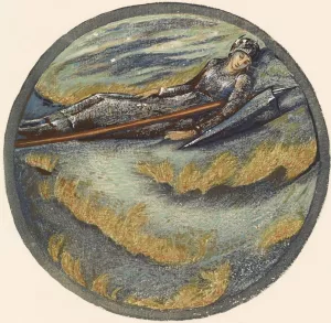 Flame Heath by Sir Edward Coley Burne-Jones Oil Painting