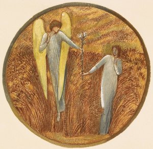 Flower of God by Sir Edward Coley Burne-Jones Oil Painting
