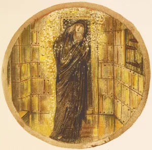 Golden Shower Oil painting by Sir Edward Coley Burne-Jones