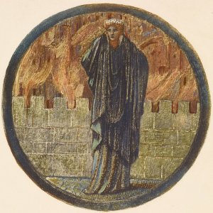 Helen's Tears by Sir Edward Coley Burne-Jones Oil Painting