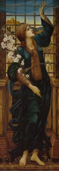 Hope by Sir Edward Coley Burne-Jones Oil Painting