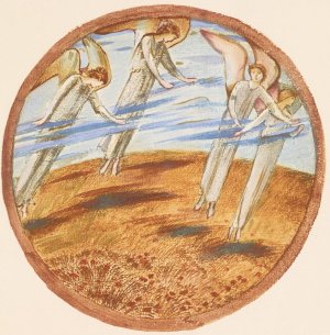 Morning Glories by Sir Edward Coley Burne-Jones Oil Painting
