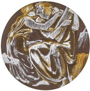 Orpheus and Eurydice Reunited by Sir Edward Coley Burne-Jones Oil Painting