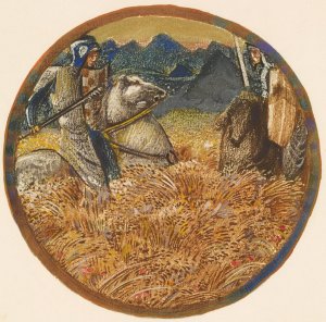 Saturn's Loathing by Sir Edward Coley Burne-Jones Oil Painting