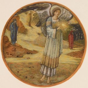 Star of Bethlehem by Sir Edward Coley Burne-Jones Oil Painting