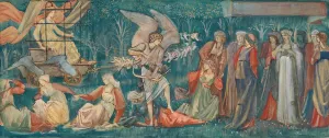 The Passing of Venus by Sir Edward Coley Burne-Jones Oil Painting