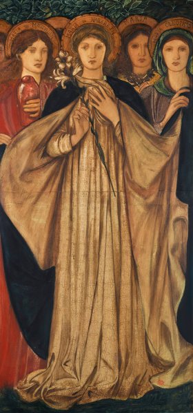 The Three Marys by Sir Edward Coley Burne-Jones Oil Painting