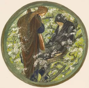 Witch's Tree by Sir Edward Coley Burne-Jones Oil Painting