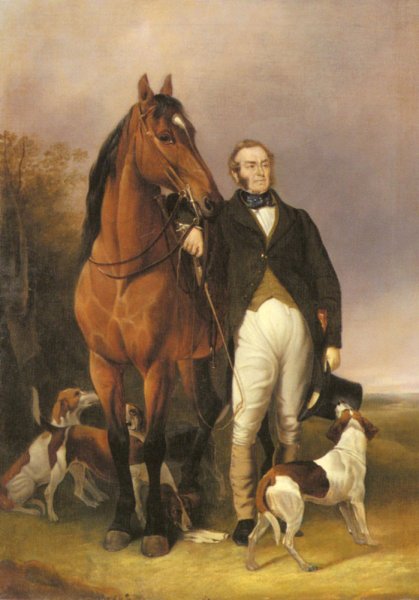 Main Product Photo of The Sporting Gentleman Painting by Sir Francis Grant