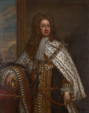 King George I of Great Britain and Ireland by Sir Godfrey Kneller Oil Painting