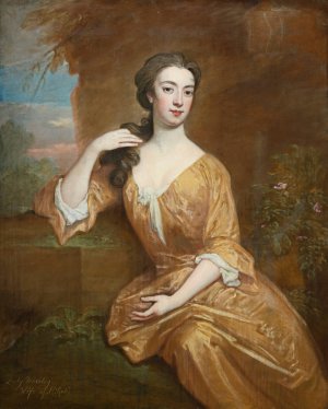 Lady Worsley by Sir Godfrey Kneller Oil Painting
