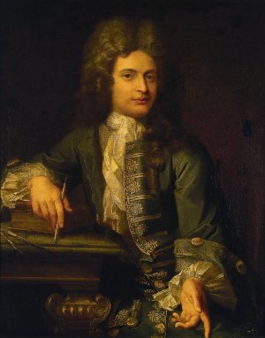 Portrait of a Young Man by Sir Godfrey Kneller Oil Painting