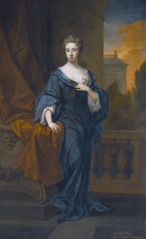Portrait Of Elizabeth Pelham by Sir Godfrey Kneller Oil Painting