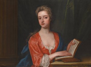 Portrait of Lady Elizabeth Bruce by Sir Godfrey Kneller Oil Painting