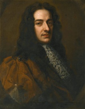 Portrait Of Nicola Matteis by Sir Godfrey Kneller Oil Painting