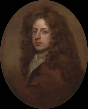 Self-Portrait by Sir Godfrey Kneller Oil Painting