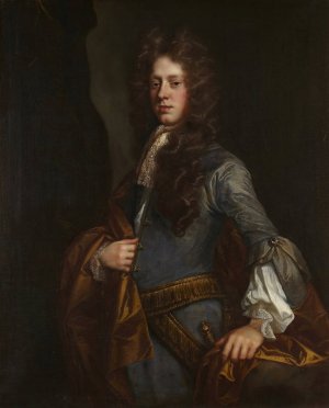 Sir Charles Barrington, Bart. by Sir Godfrey Kneller Oil Painting