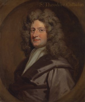 Sir Theodore Colladon by Sir Godfrey Kneller Oil Painting