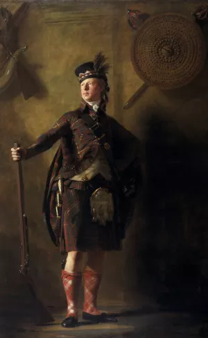 Colonel Alastair Ranaldson Macdonell of Glengarry by Sir Henry Raeburn Oil Painting